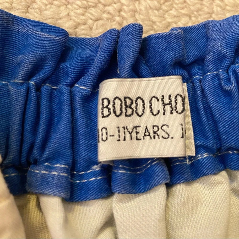 Bobo Choses White Cotton Fabric Skirt - 10T - Picture 5 of 5